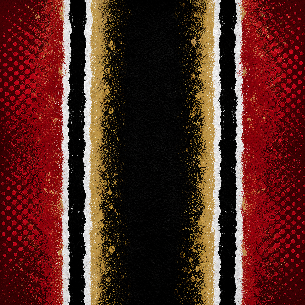 Red and Gold Sports Inspired Wrap – Digital Download