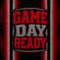 Red/Pewter/Black Sports Inspired Wrap – Digital Download