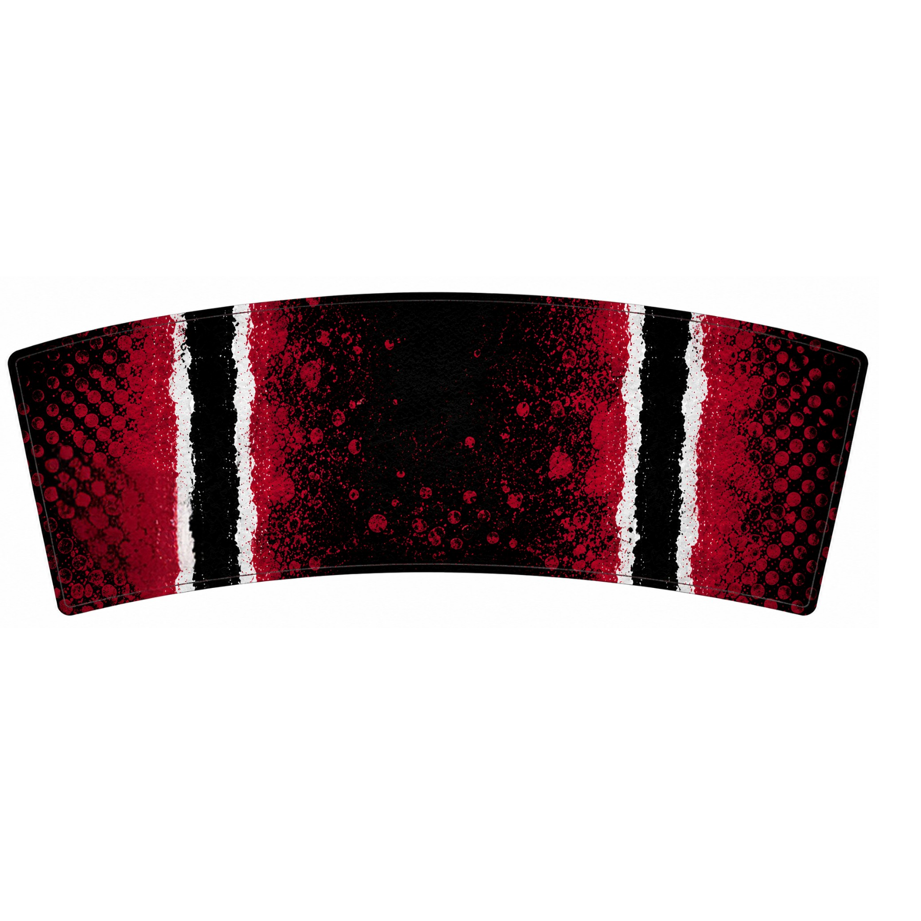 Red/White/Black Sports Inspired Wrap – Digital Download