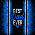 Blue & Black Sports Inspired Koozie Wrap – Digital Download
