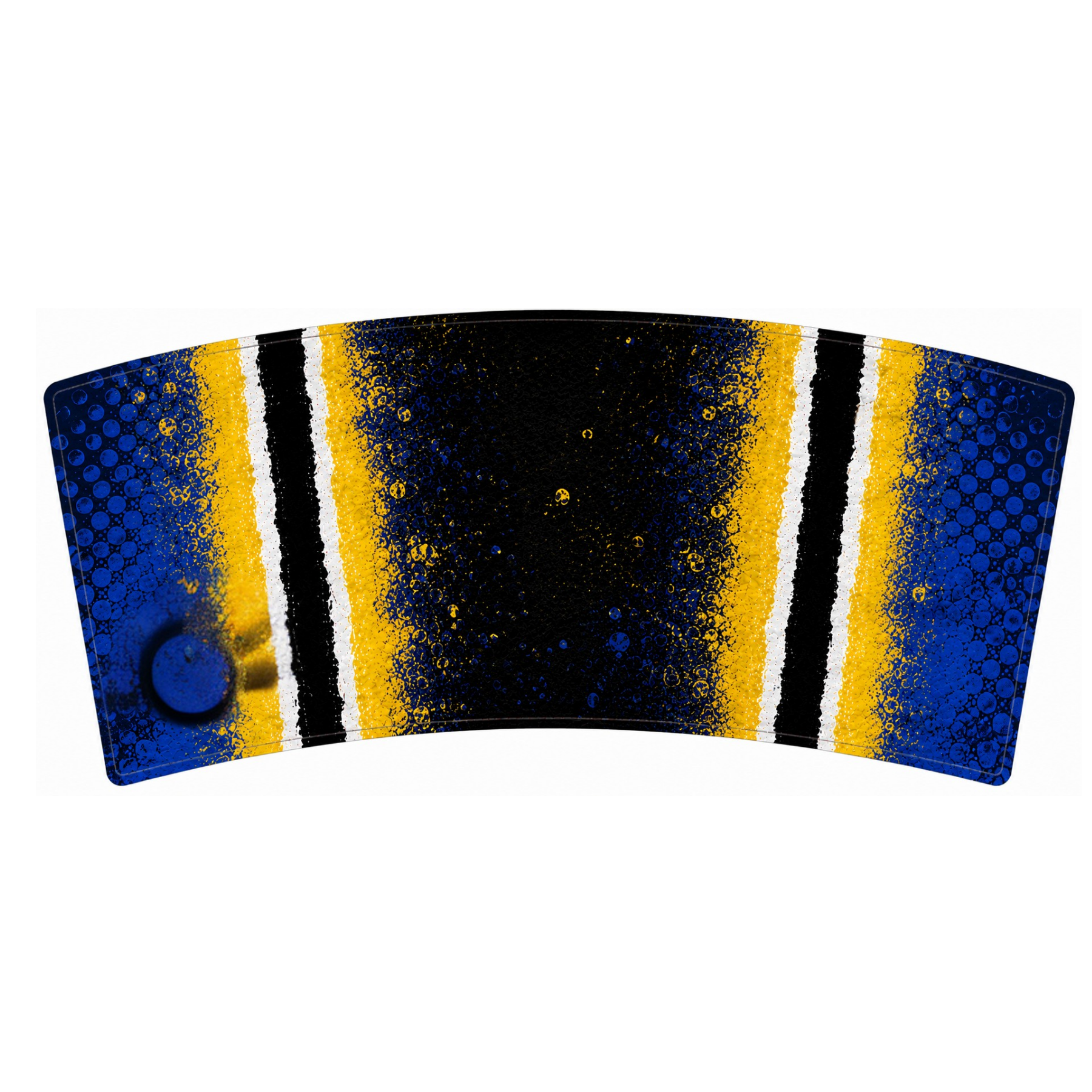 Blue and Yellow Sports Inspired Wrap – Digital Download
