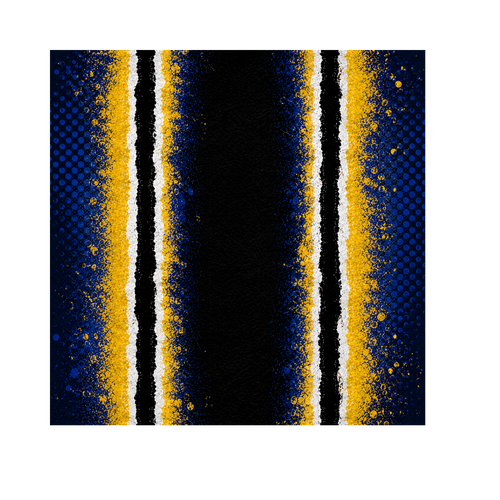 Blue and Yellow Sports Inspired Wrap – Digital Download