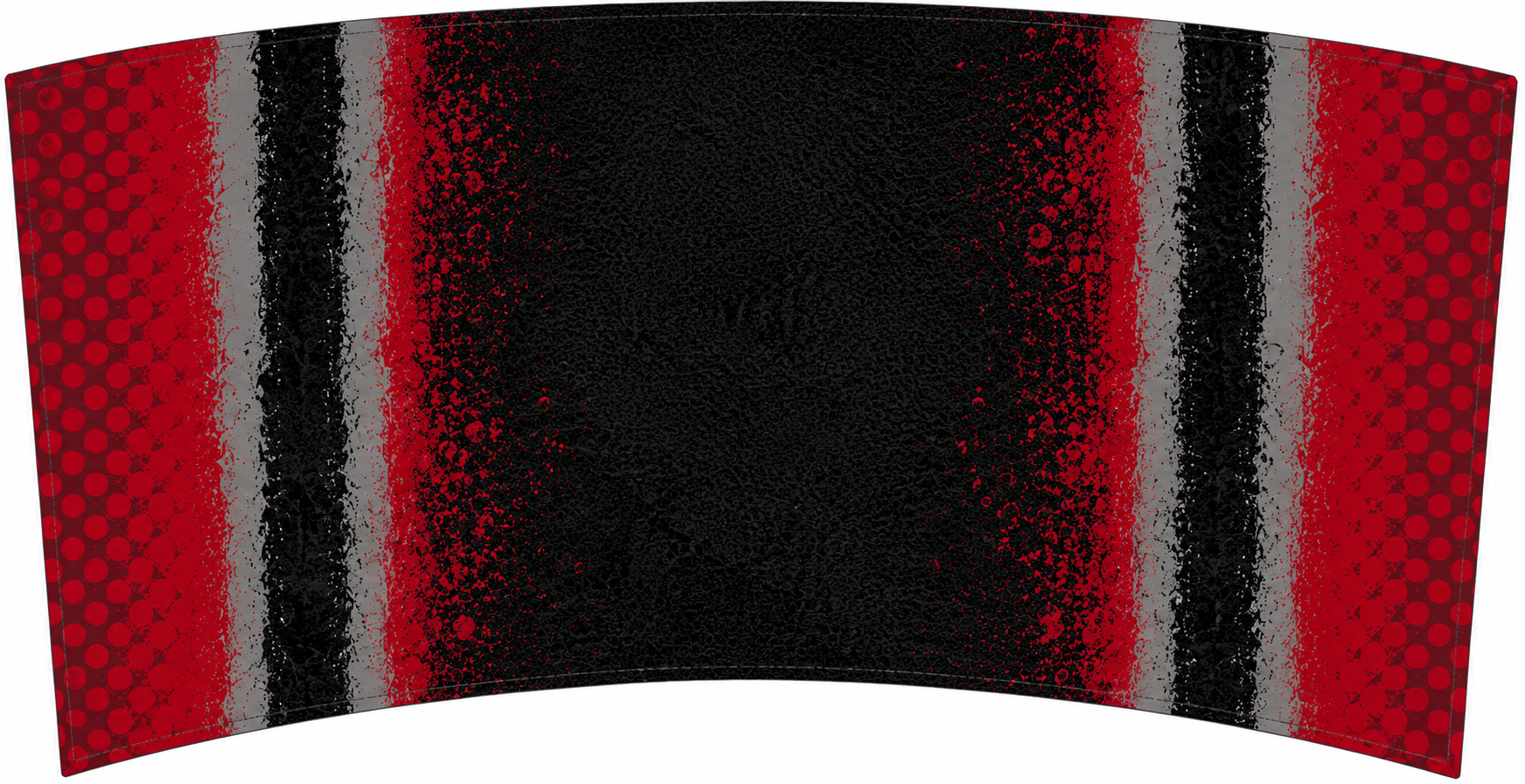 Red/Pewter/Black Sports Inspired Wrap – Digital Download