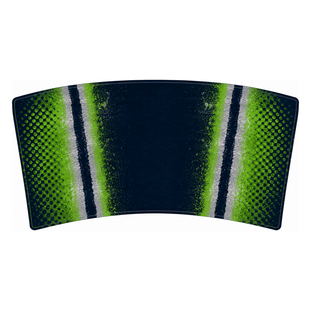 Green and Blue Sports Inspired Wrap – Digital Download