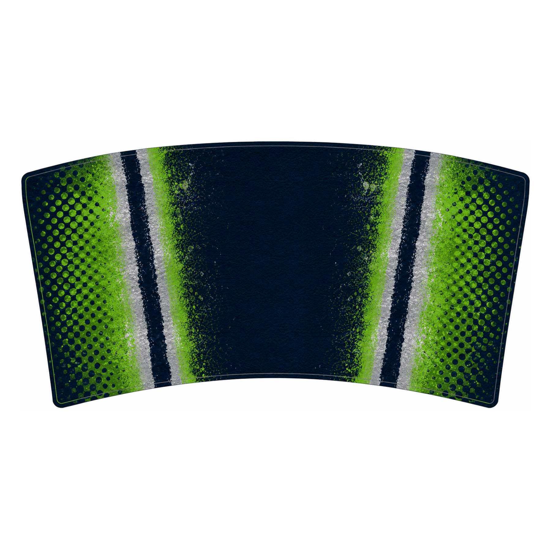 Green and Blue Sports Inspired Wrap – Digital Download
